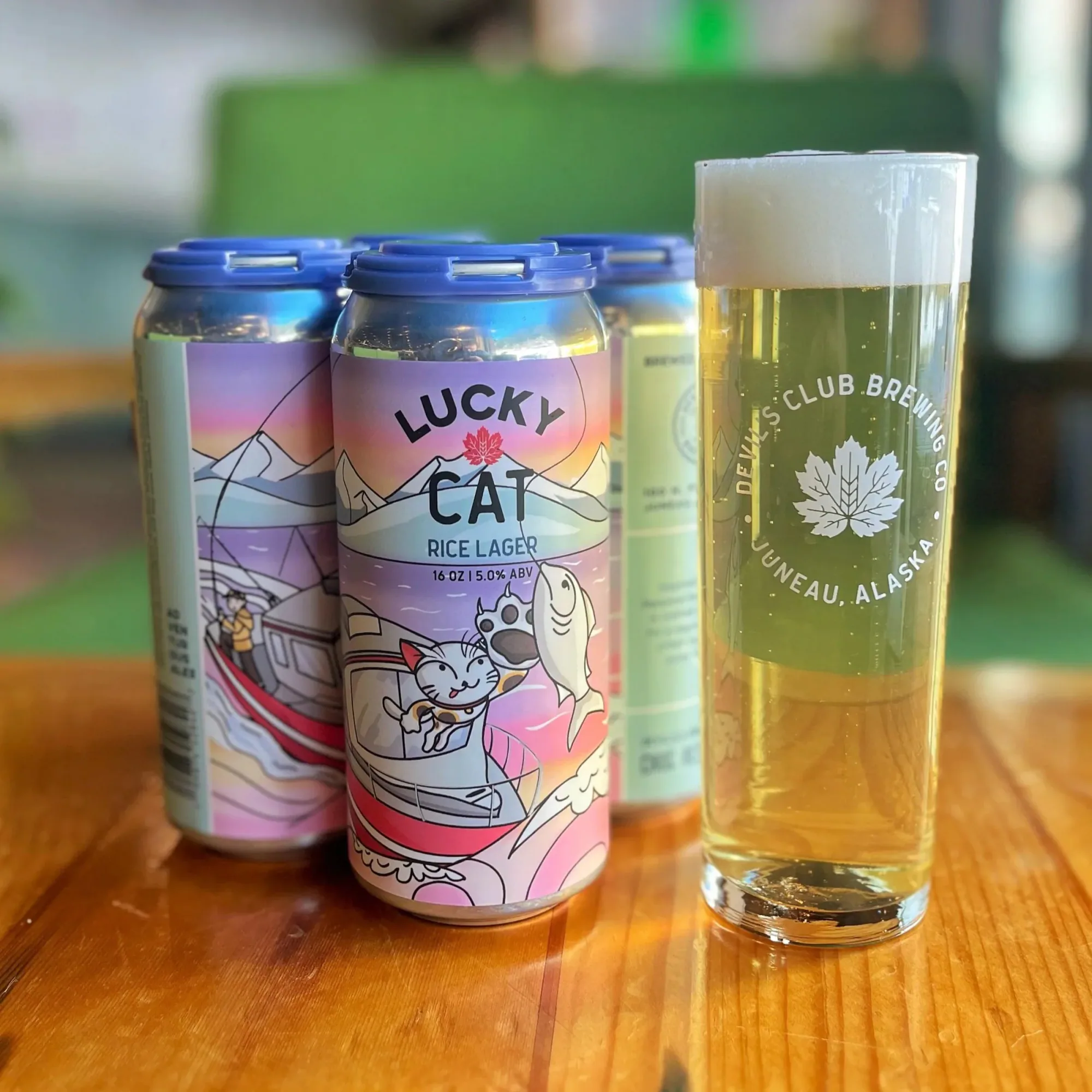 Lucky Cat Rice Lager